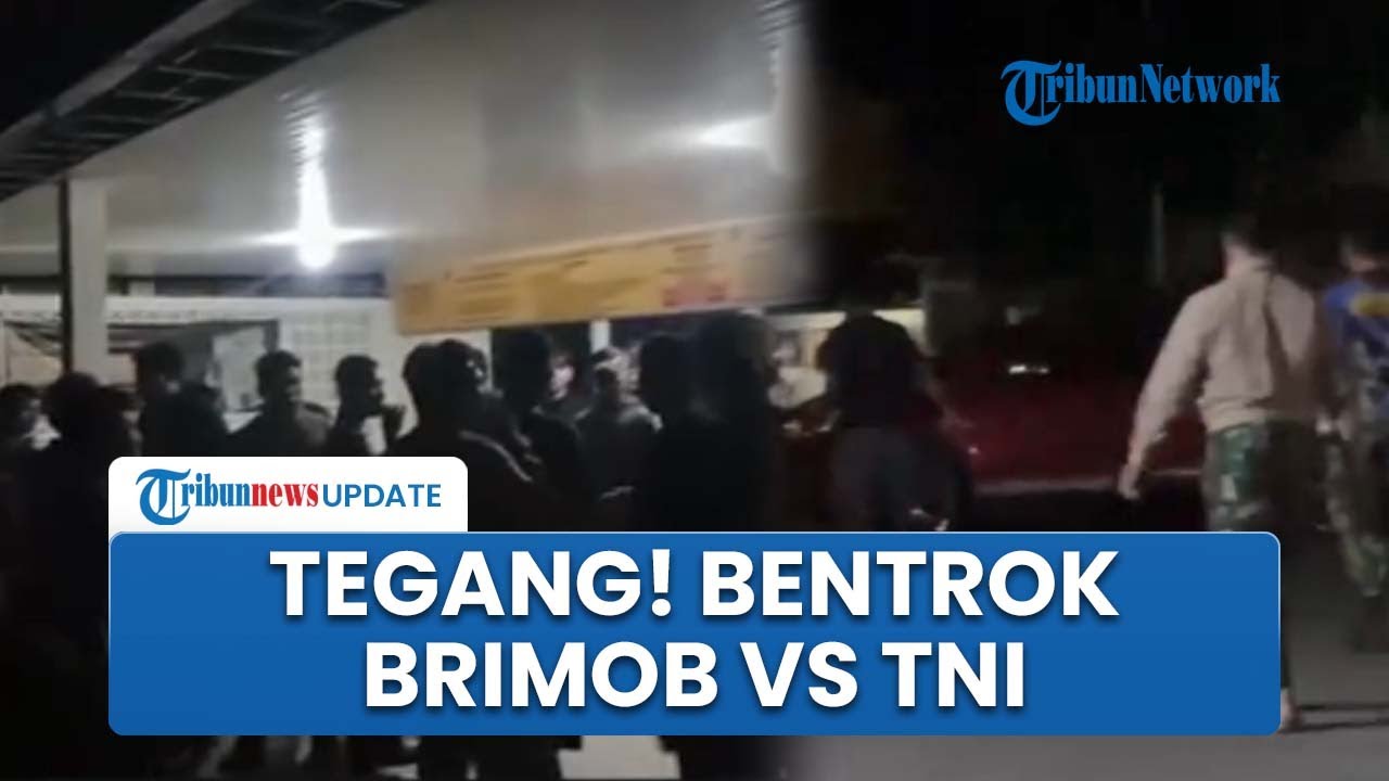 Viral Video Pengeroyokan Oknum Brimob Vs TNI di Gorontalo, Teriak Tengah Malam Libatkan 7 Warga