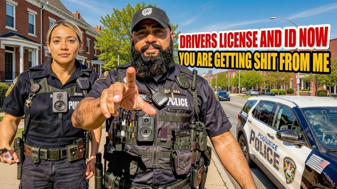 Parked at Airport — Officer Says “We Have Authority” to Demand ID