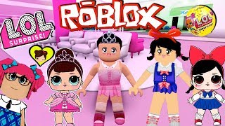 efecto postre principalmente Reto de LOL Surprise en Roblox - Juego Para Vestirse como Muñecas L.O.L  Sorpresa - YouTube