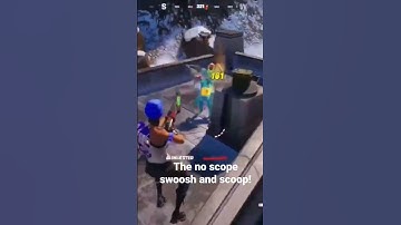 no scope swoosh and scoop! #fortnite #twitch