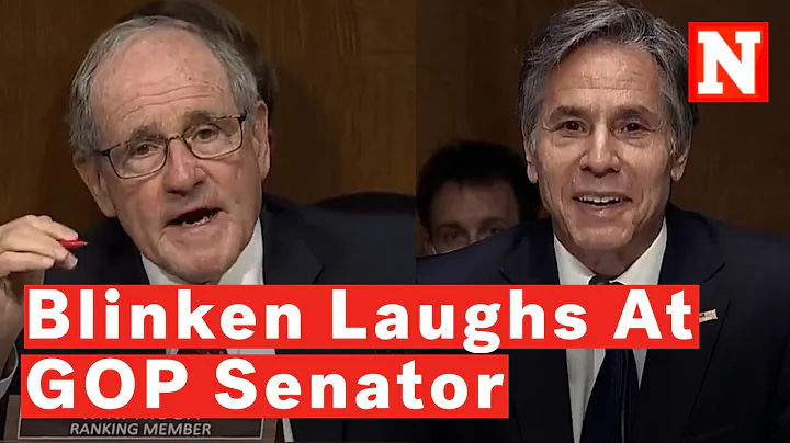 Blinken Laughs When GOP Sen. Asks About Button To Cut Off Biden's Sound: 'No Such Person'