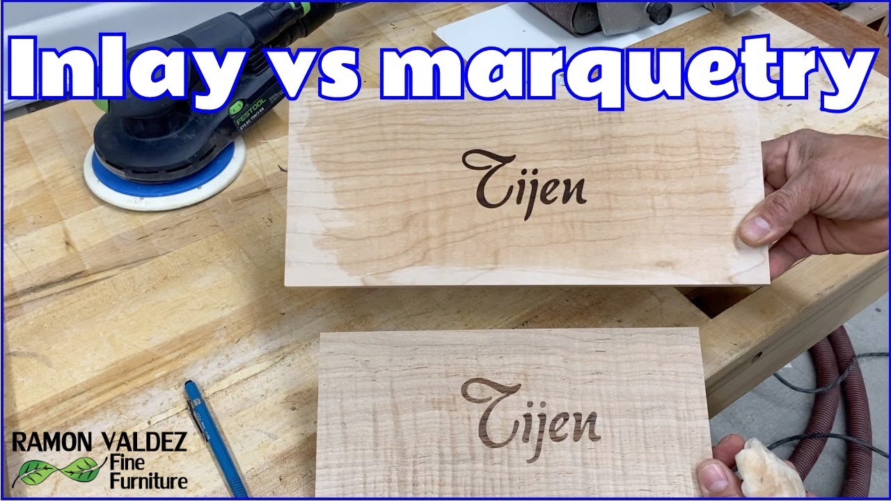 Inlay vs Marquetry YouTube