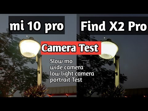 OPPO Find X2 Pro camera vs Xiaomi mi 10 pro camera test ...