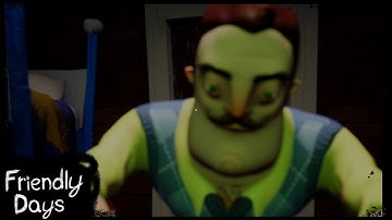OVERVIEW OF ALL CUTSCENES IN FRIENDLY DAYS-HELLO NEIGHBOR MOD KIT