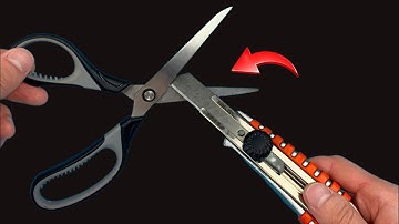 6 special ways to sharpen pruning shears as sharp as a razor - Genius Idea