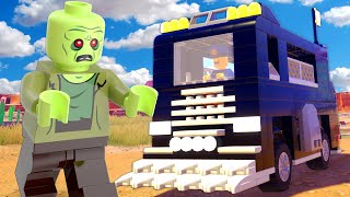 I Built an ARMORED ZOMBIE BUSTER CAR in Lego 2K Drive!