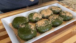 쑥이 많이 나오는 올 봄에는 쫄깃쫄깃 쑥 찹쌀떡 어때요? | 누워서 식은죽 먹기로 쉬운 팥소 만들기