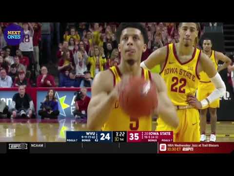 Lindell Wigginton Iowa State Cyclones 28 PTS vs West Virginia | Next Ones | 1/30/19 |