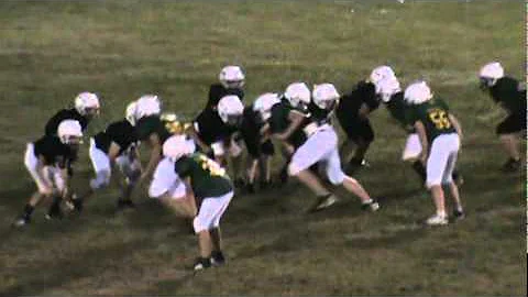 Markham breaks through and tackles the backfield!