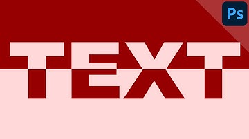 Split Color Text Effect | PHOTOSHOP TUTORIAL