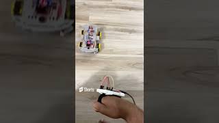 Hand gesture controlled mecanum wheel car | esp32 #shorts