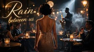 Rain Between Us 🌙 Relaxing Jazz Music | Saxophone Night Vibes & Cozy Rain Ambience