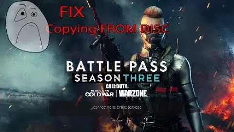 How to fix MW copying from disc add on  issue
