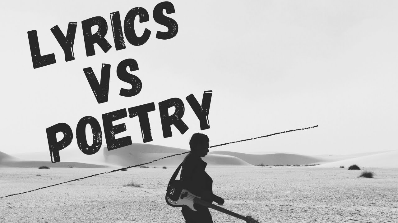 LYRICS Vs POETRY - WHAT'S THE DIFFERENCE(60 second songwriting lesson)