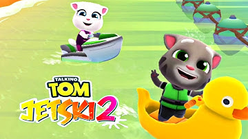 Talking Tom Jetski 2 - Tom - LILU Gameplay (Android, iOS)