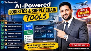 AI-Powered Logistics & Supply Chain Tools | Excel Dashboards, AI Prompts & Procurement Systems