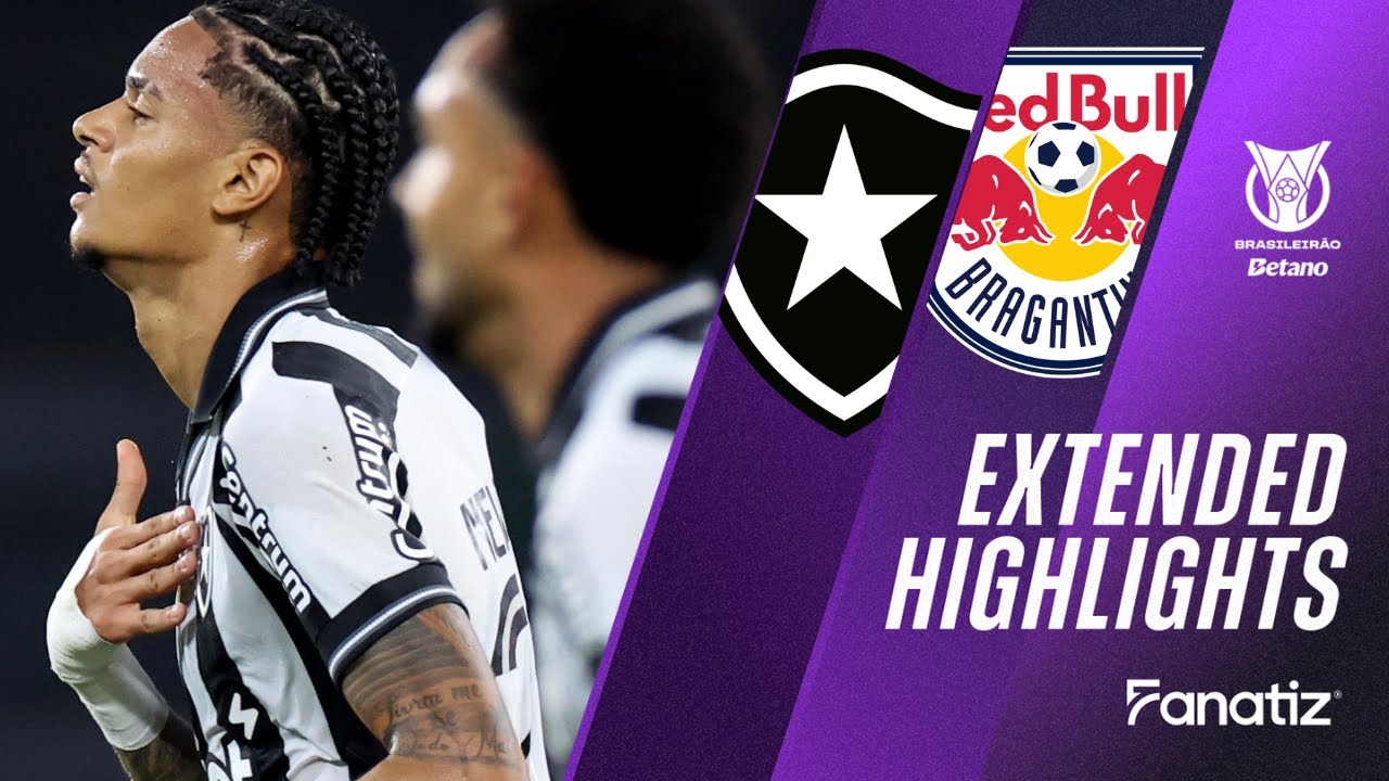Botafogo vs. Red Bull Bragantino 4 - 1 I Game Highlights I Brasileirão ...