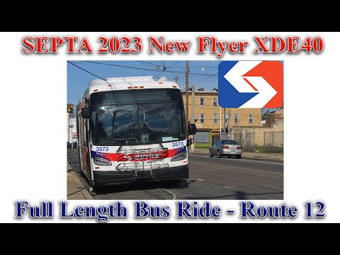 SEPTA Route 12 | Full Length Ride - YouTube