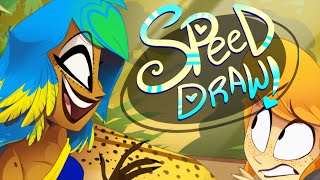 SPEED DRAW- Meeting Jackie (Zoophobia)- VivziePop 