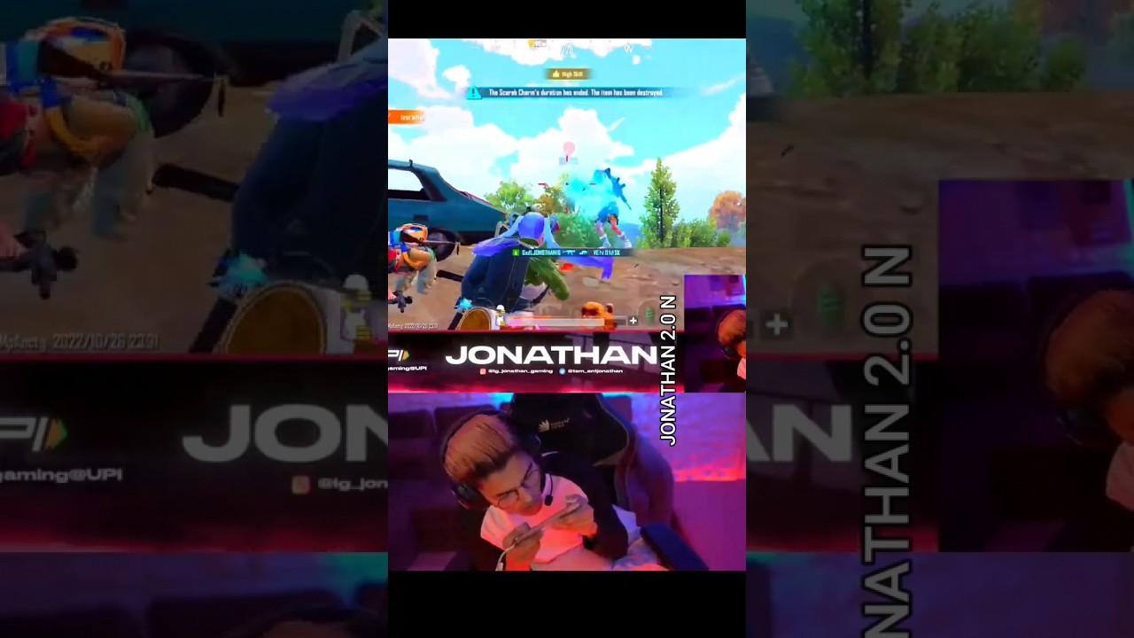 JONATHAN FATEST SQUAD WIPE 🔥🔥|| JONATHAN 1V4 || 