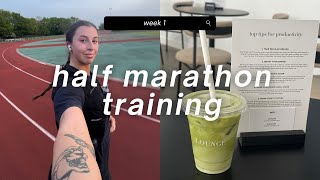 train with me for a half marathon ‍♀