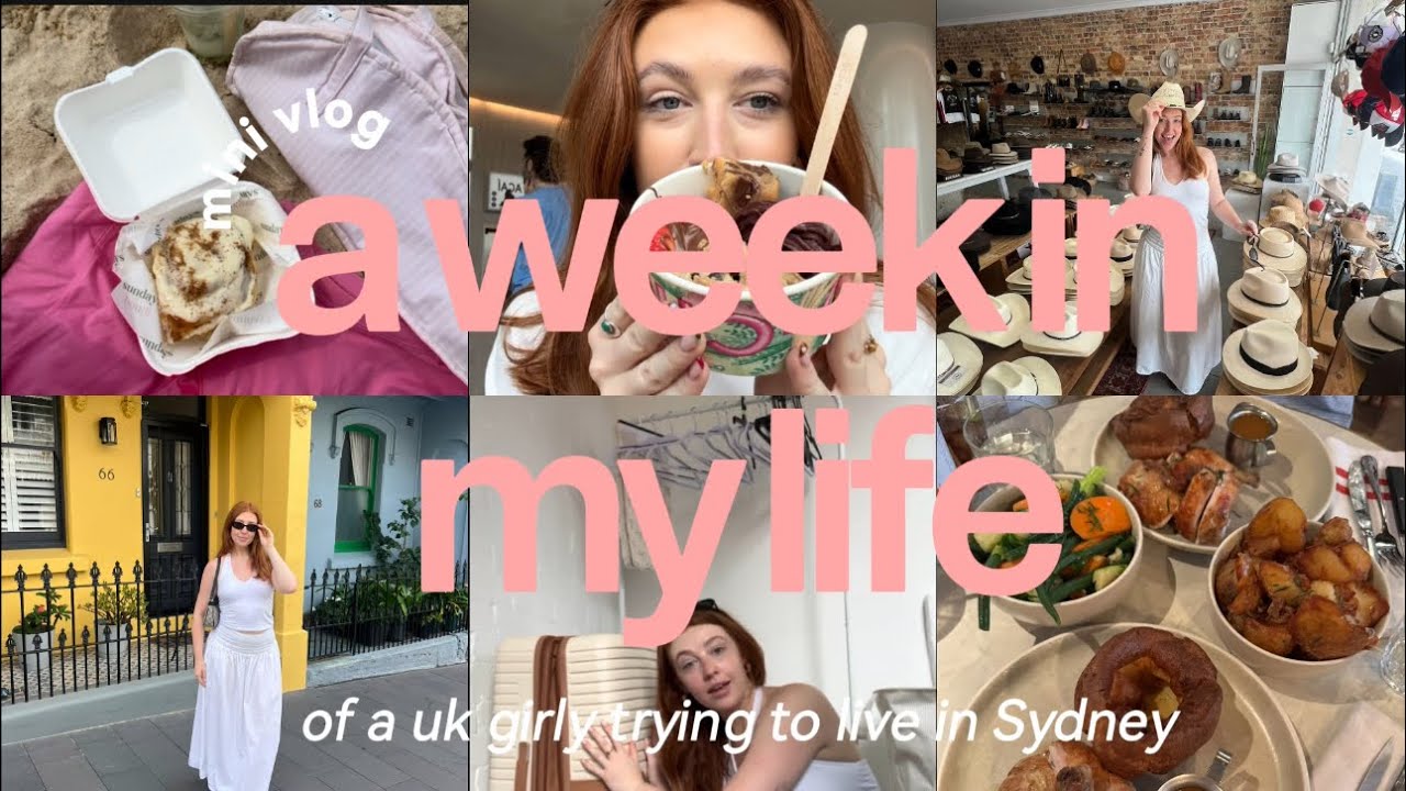 Here’s what I got up to this week living in Sydney🫶🏼✨