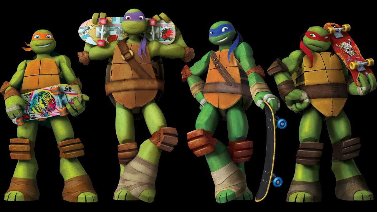 Черепашки ниндзя имена и картинки