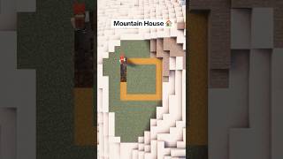 Minecraft Mountain House🏠 #minecraft