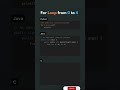 For Loop in Python, Java, and C | Quick Comparison 🚀 #c #python #java #shorts #loop #reels #program