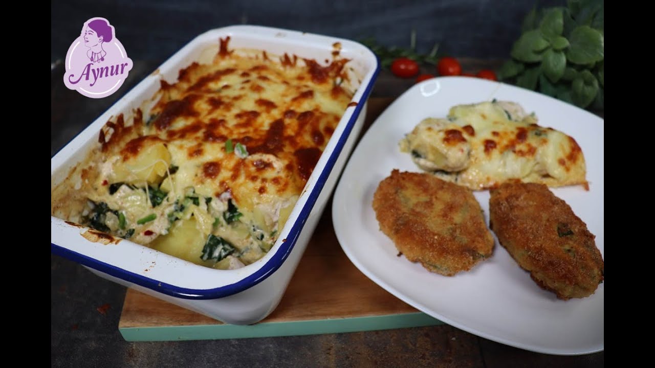 Überzeugend lecker ist dieses Spinat Kartoffel Auflauf Rezept mit Sahne richtig cremig