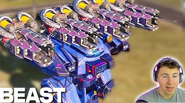 Beast INCINERATOR Behemoth DEMOLISHING Robots - REAL Rocket Launcher | War Robots