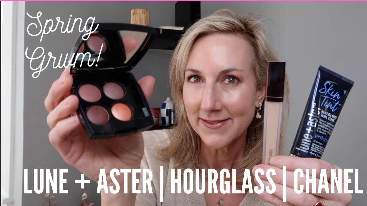 GRWM, PLAYING WITH NEW AND OLD FAVORITES!, LUNE + ASTER, HOURGLASS, CHANEL