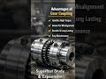 Advantages of Gear Coupling #gearcoupling #shorts