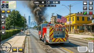🚒 Fire Truck Simulator 3D Game | Airplane Crash Fire Rescue  screenshot 3