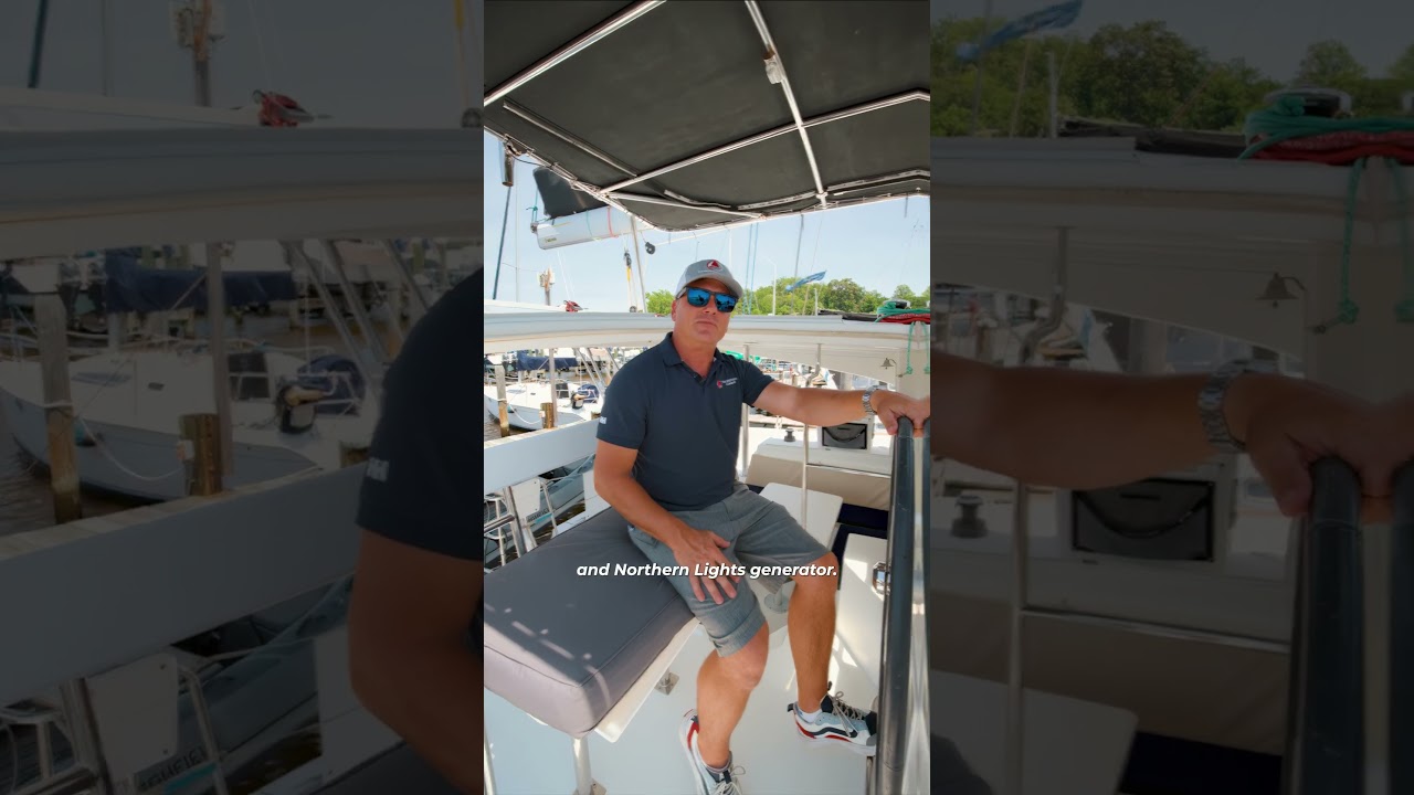 ⁣Tour this Offshore-Ready Lagoon 39 Catamaran!