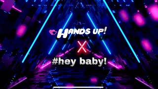 Download lagu 6earlyHuman X Pitbull - Hands up X Hey Baby ( Lyrics Mashup Video ) Ft kets4eki