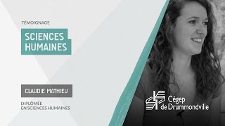 Témoignage - Sciences humaines - Claudie Mathieu