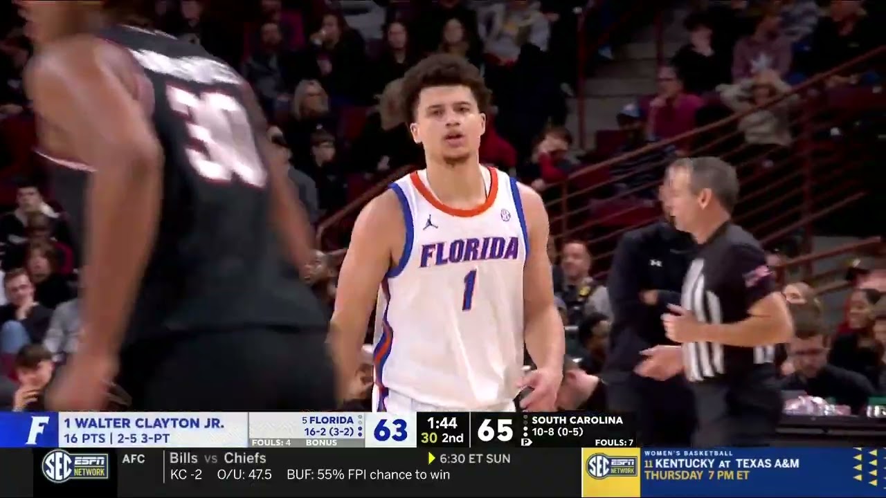 Zachary Davis 2024-2025 Season Makes - South Carolina - NCAA