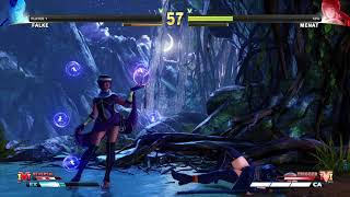 STREET FIGHTER V Falke vs Menat