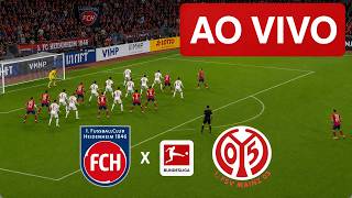 HEIDENHEIM X MAINZ 05 AO VIVO – BUNDESLIGA 2026