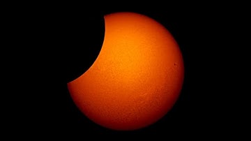2022-10-25 Partial Eclipse in South Germany in H-alpha (652 nm)