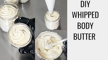 DIY Whipped Body Butter With RECIPE/ Very Easy For Beginners