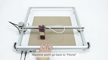 LightBurn Setting Aufero Laser 2 AL2 has no Home Button