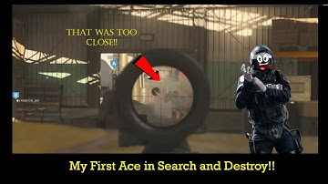 My First Ace in Search and Destroy!! - Call of Duty Modern Warfare