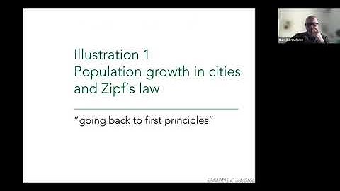 Marc Barthelemy: Urban Science: a statistical physics perspective.