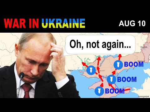 10 August: Clever Move. Ukrainians Completely Wreck Russian Supplies | War in Ukraine Explained