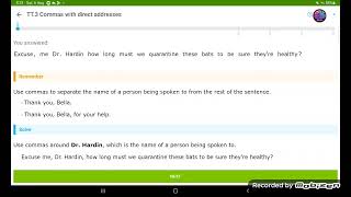 commas with direct addresses ( grade 5 )