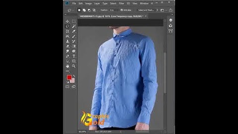 Remove Wrinkle & Iron clothes - Short #photoshop #tutorial #shorts