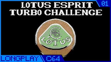 [C64] Lotus Esprit Turbo Challenge - Longplay 1/2