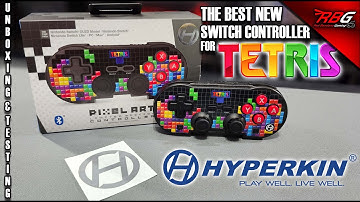 Is This the BEST Switch Wireless Controller for Tetris? Hyperkin Pixel Art Controller Tetris Edition